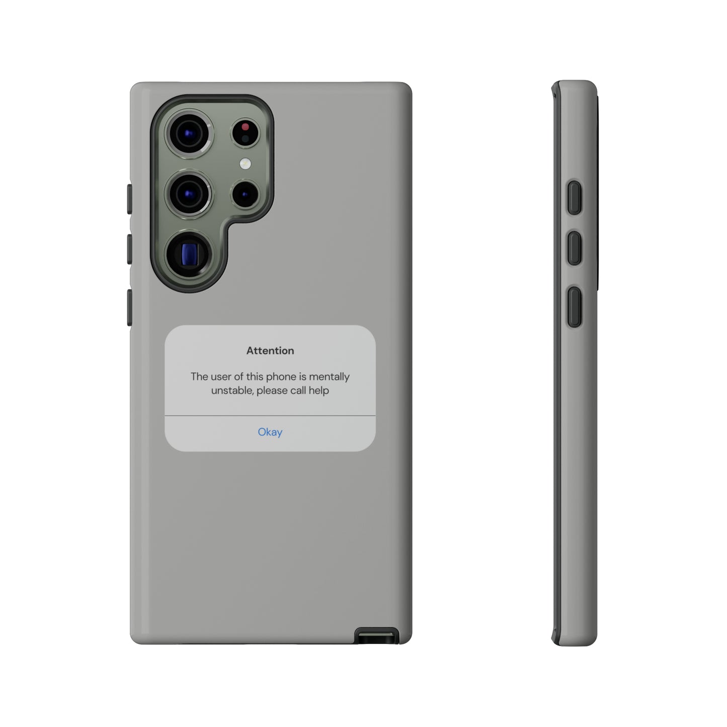 "Attention Notification" Premium Quality Phone Case