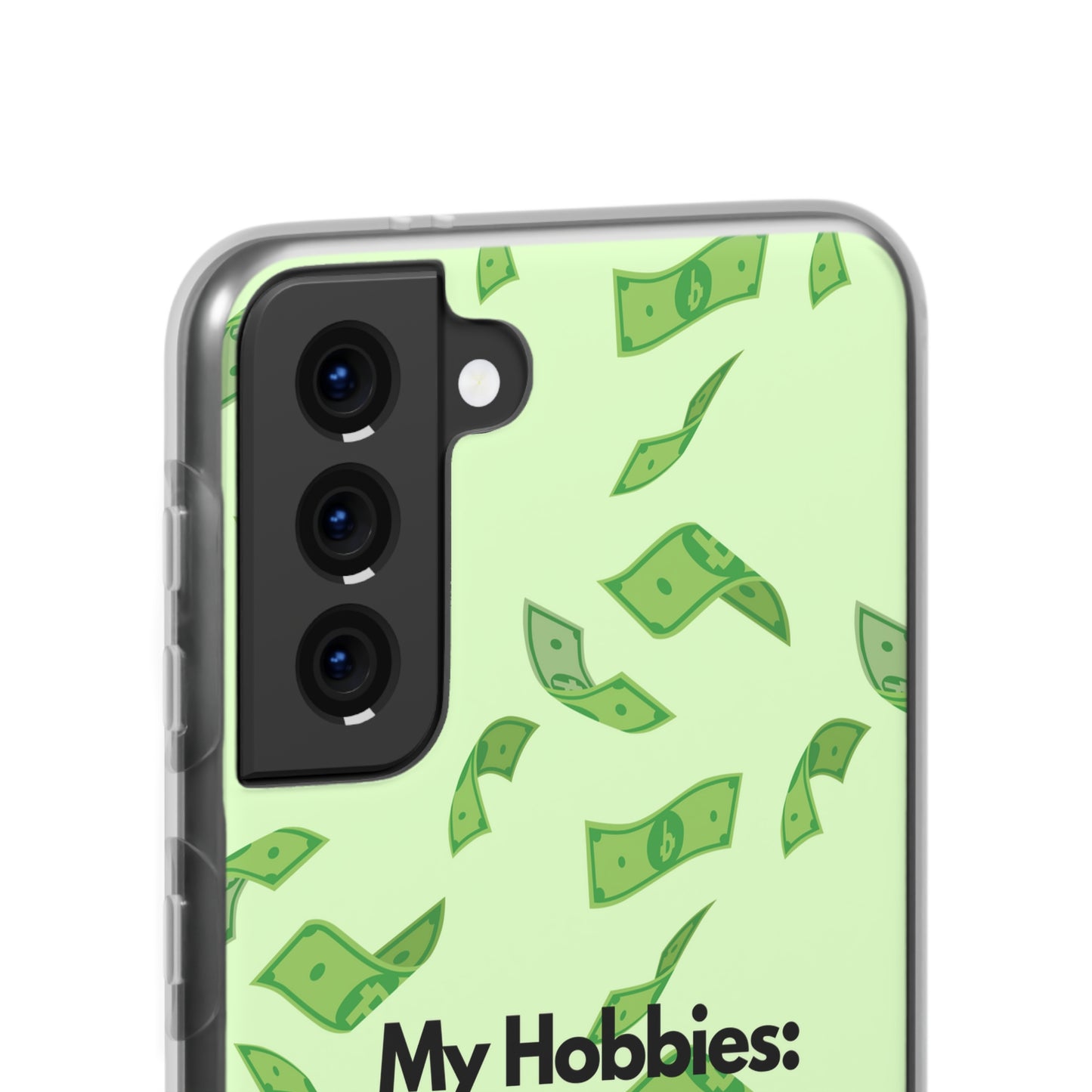 "My hobbies: -Tax Fraud" High Quality Phone Case