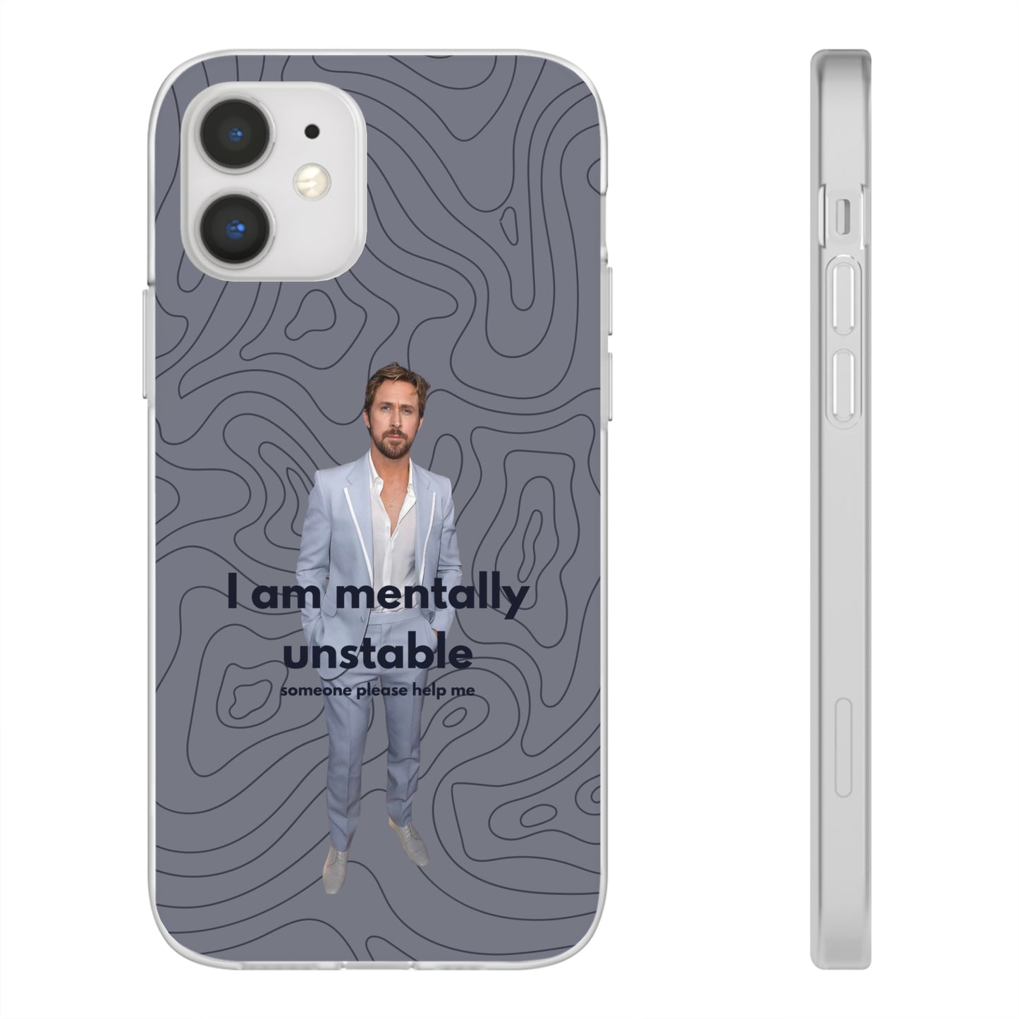 "I am mentally unstable" High Quality Phone Case