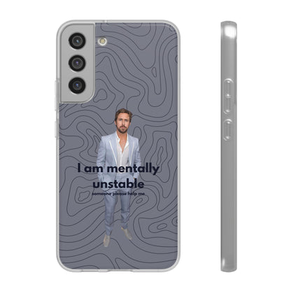 "I am mentally unstable" High Quality Phone Case