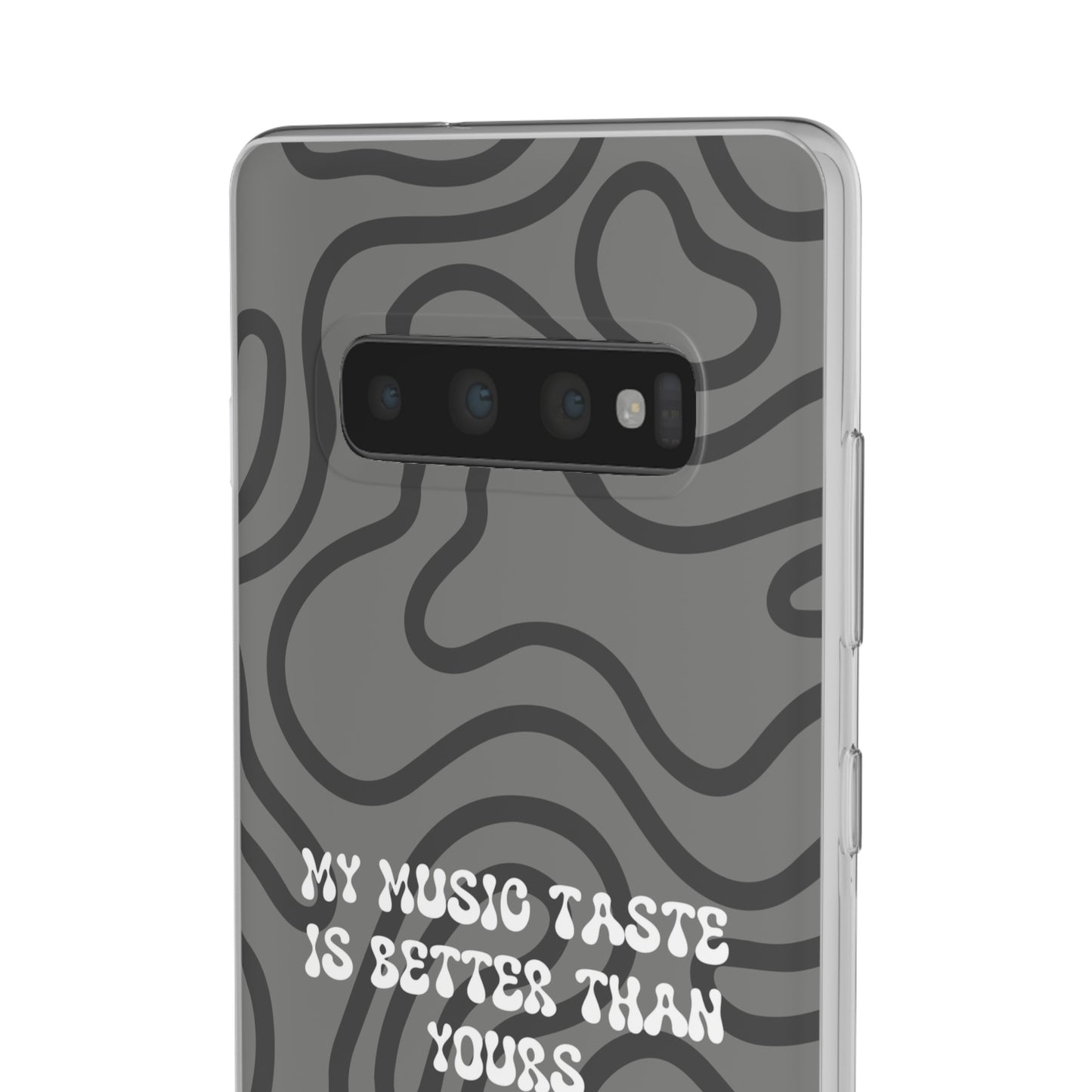 "My music taste is better than yours" High Quality Phone Case