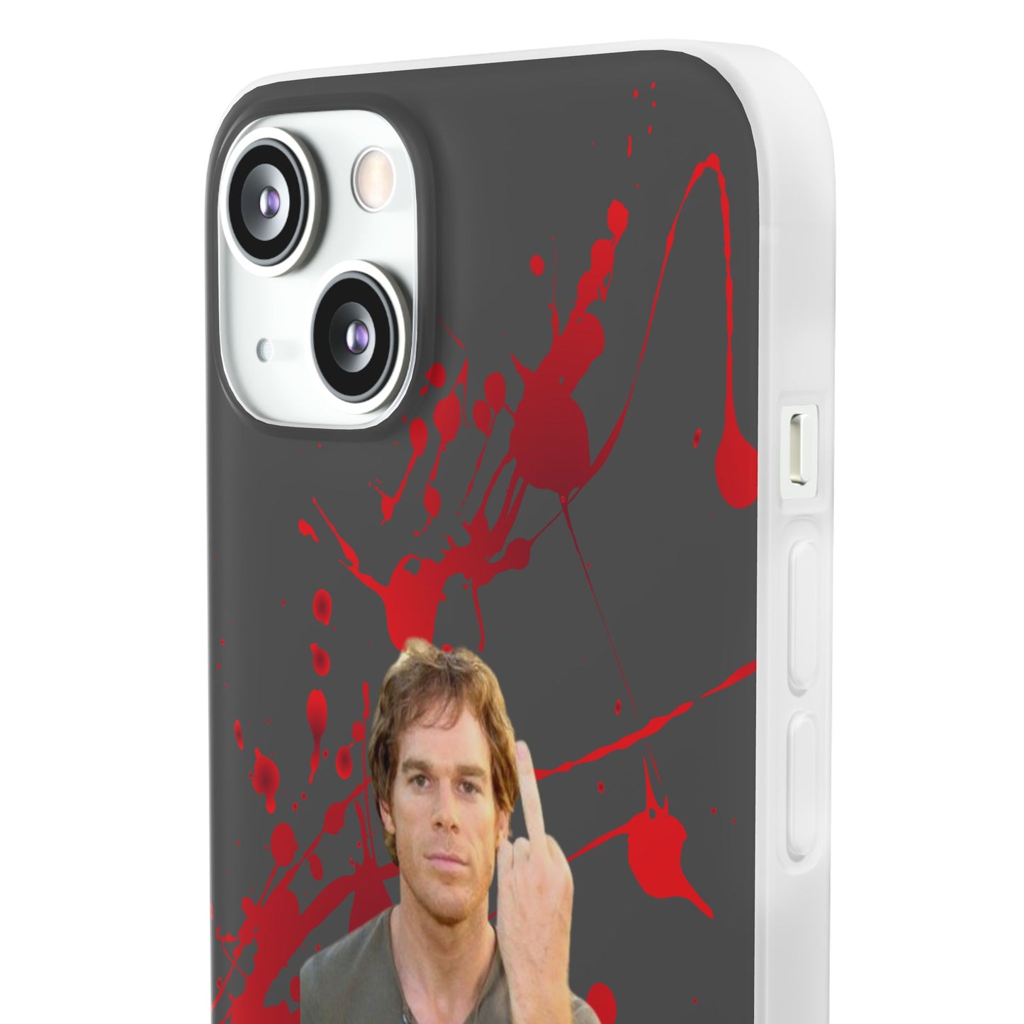 Dexter Middle Finger High Quality Phone Case