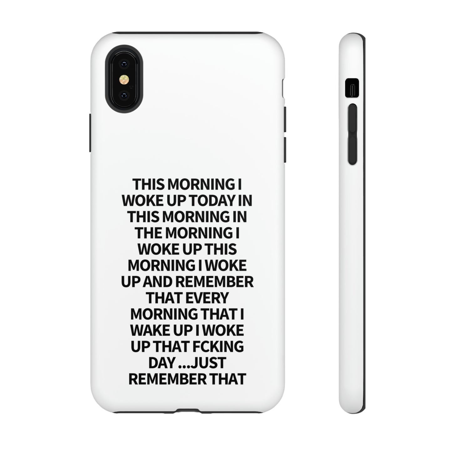 "THIS MORNING" Premium Quality Phone Case