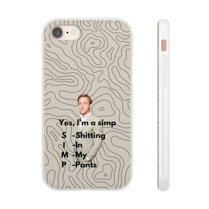 "Yes, I'm a simp" High Quality Phone Case