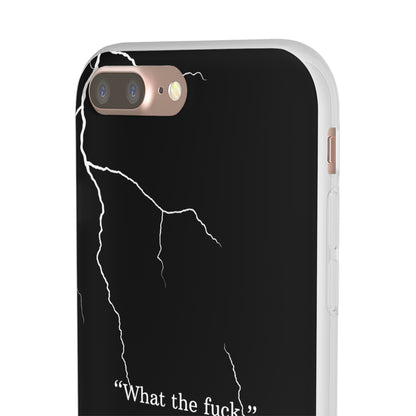 "What the fuck quote" High Quality Phone Case