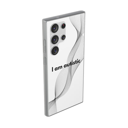 "I am autistic" High Quality Phone Case