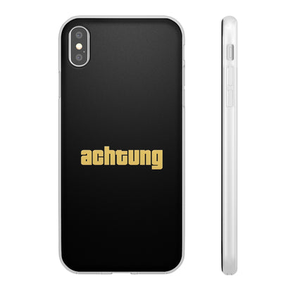 "Achtung" High Quality Phone Case