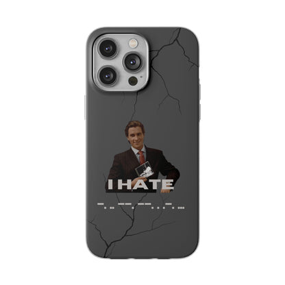 "I hate -. .. --. --. . .-. ... " High Quality Phone Case