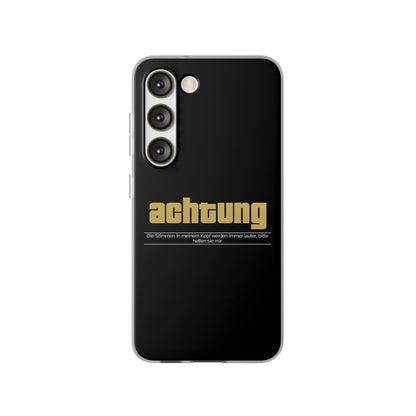 "Achtung (Stimmen)" High Quality Phone Case