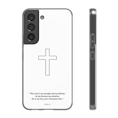 "Exodus 15:2" High Quality Phone Case