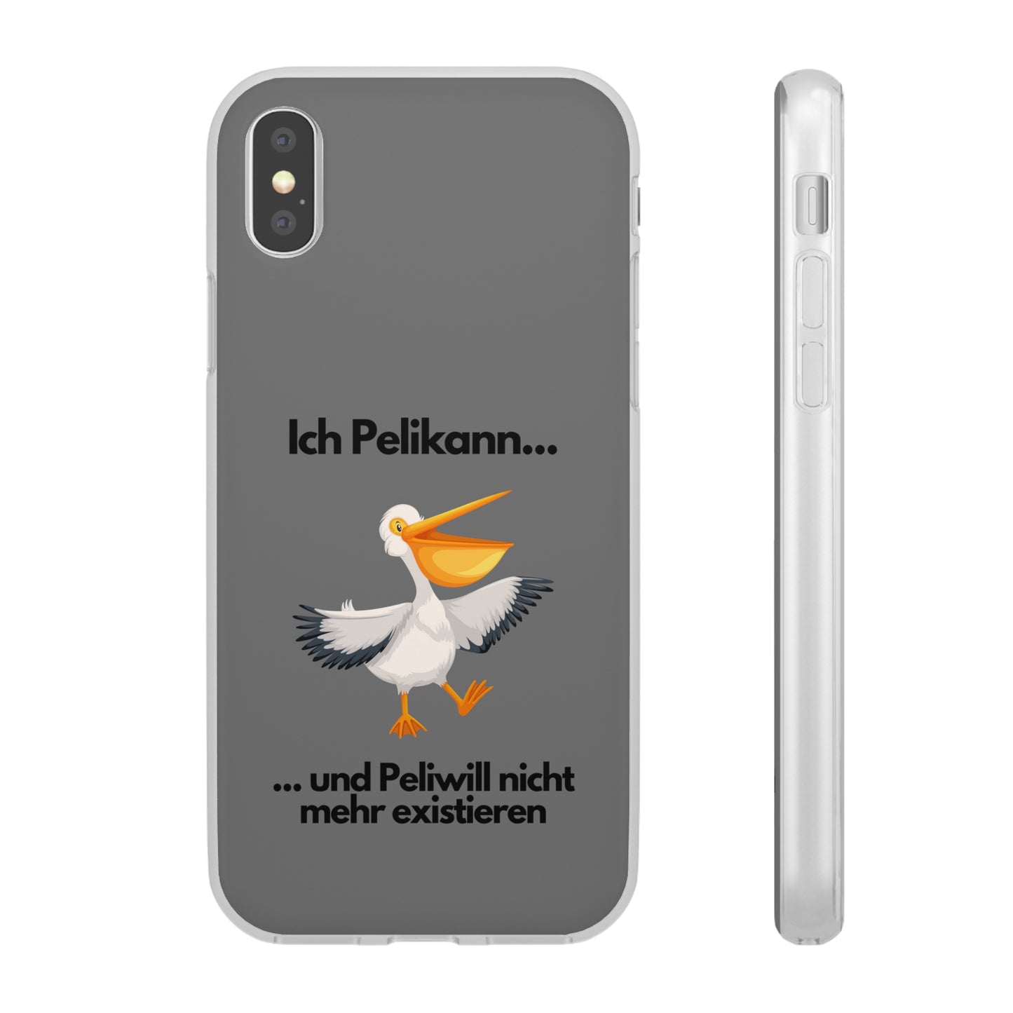 "Ich Pelikann..." High Quality Phone Case