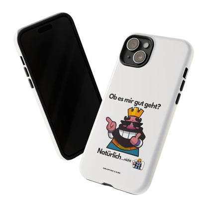 "Ob es mir gut geht?" Premium Quality Phone Case