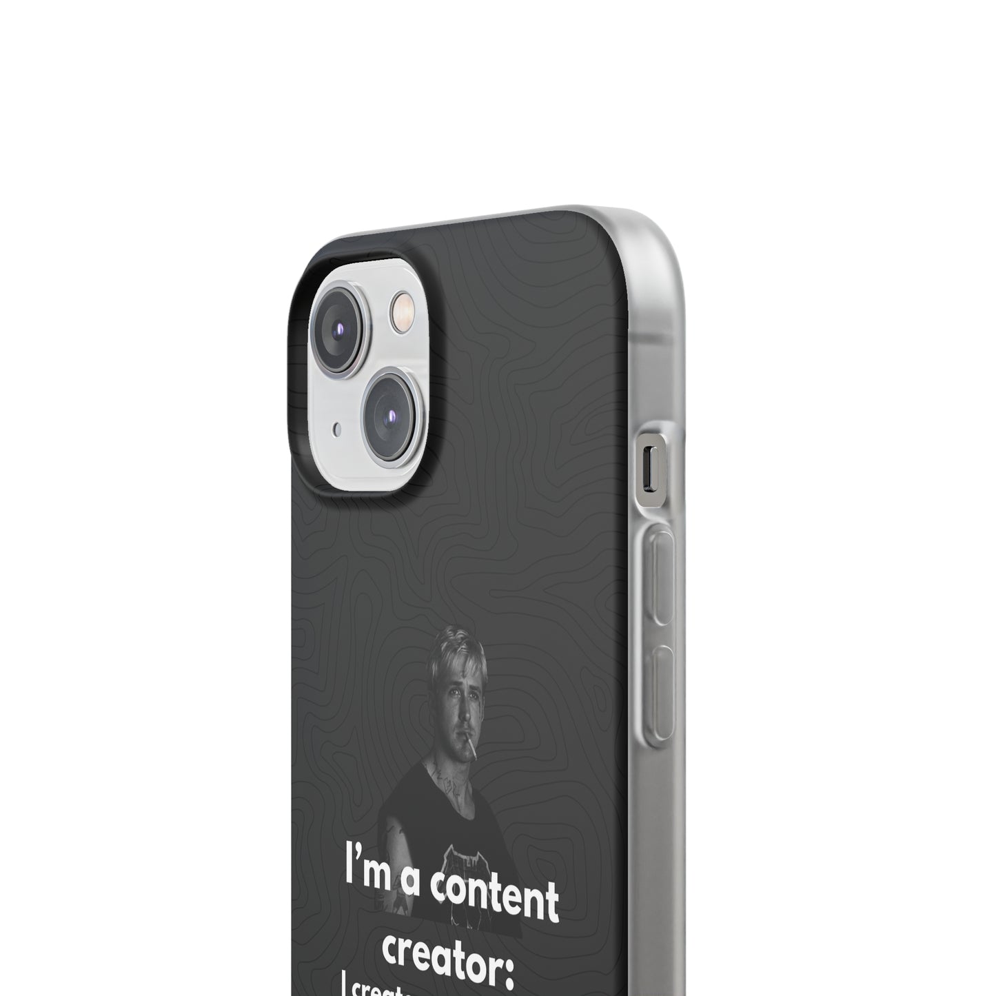 "I'm a content creator" High Quality Phone Case