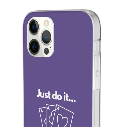 "Just do it... gamble" High Quality Phone Case