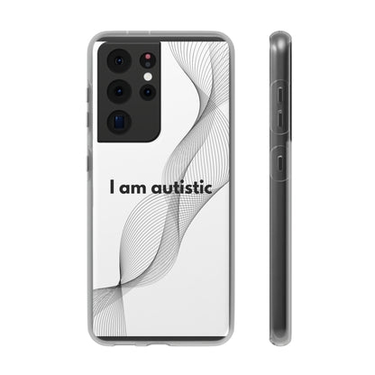 "I am autistic" High Quality Phone Case