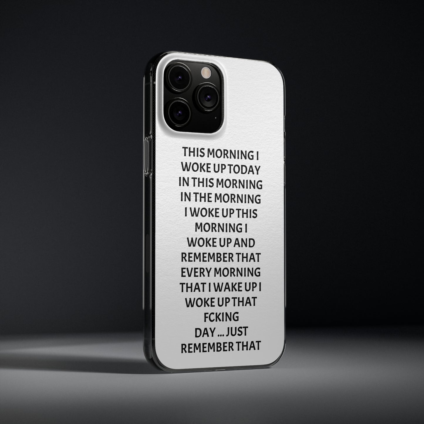 "THIS MORNING" High Quality Phone Case