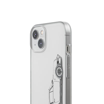 "Car Blueprint 2" High Quality Phone Case