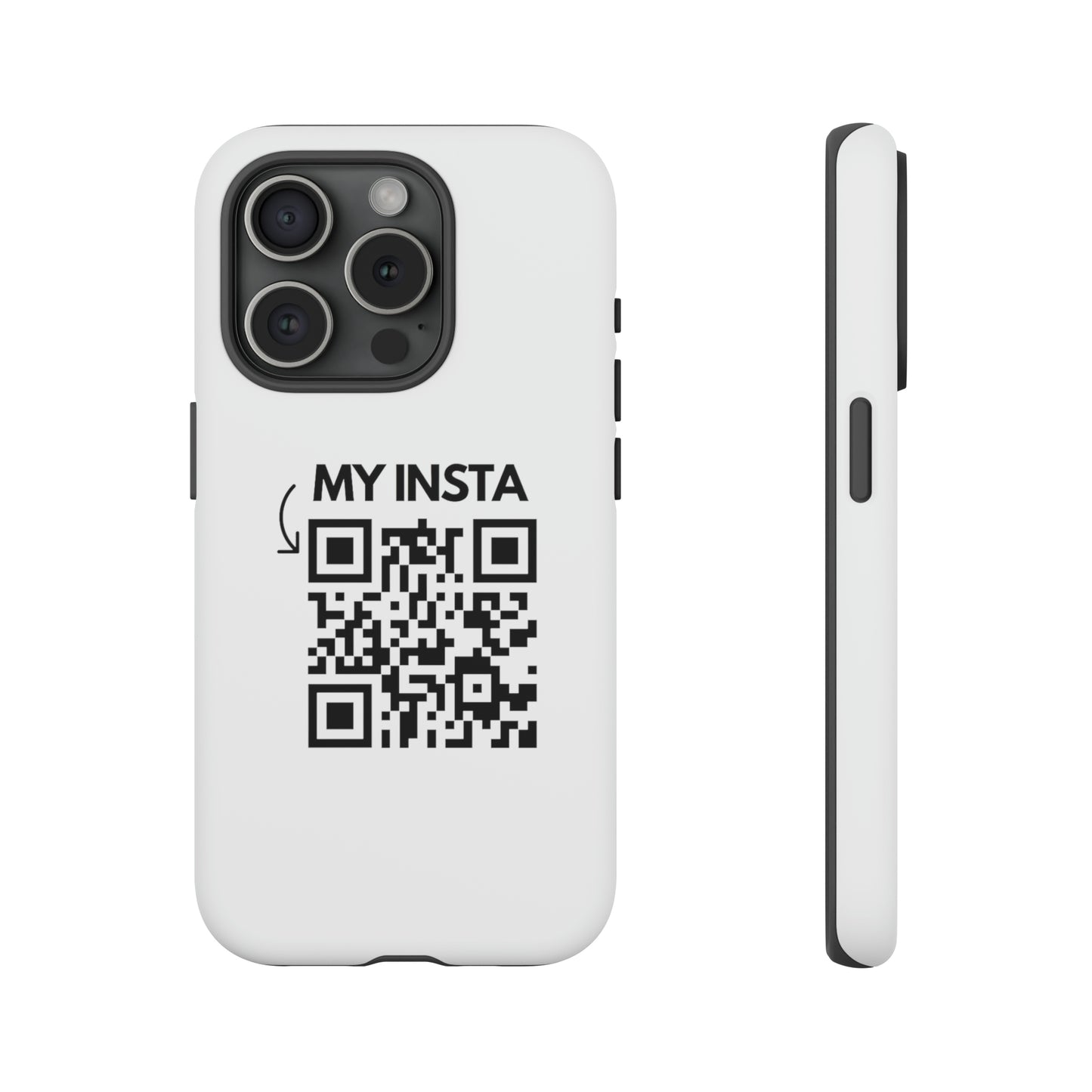 "Scan for Rick Roll" Premium Quality Phone Case