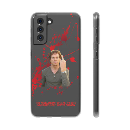 Dexter Middle Finger High Quality Phone Case