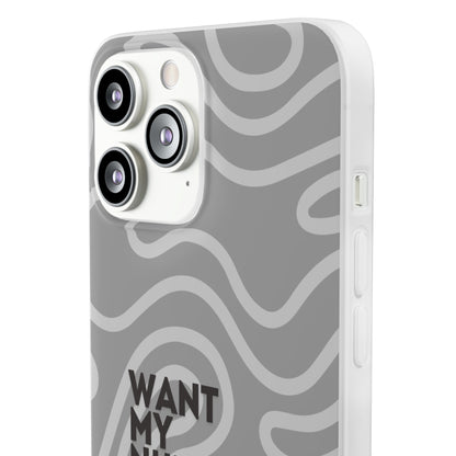 "Want my number?" High Quality Phone Case