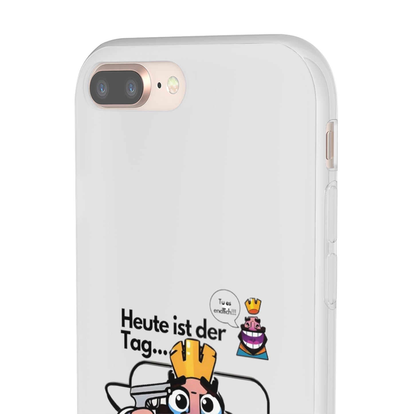 "Heute ist der Tag ... der Tag an dem ich den Abzug drücke" High Quality Phone Case