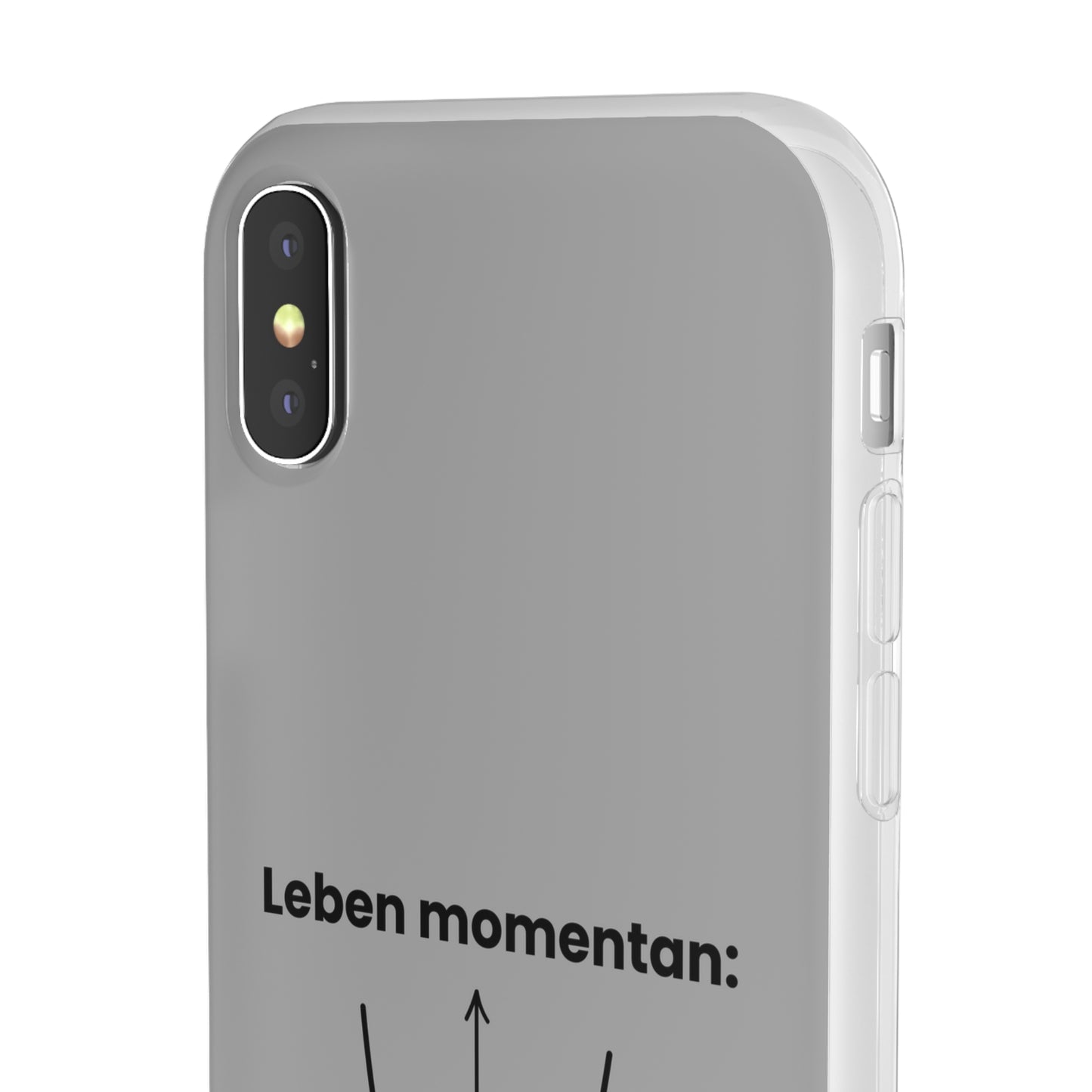 "Leben momentan" High Quality Phone Case