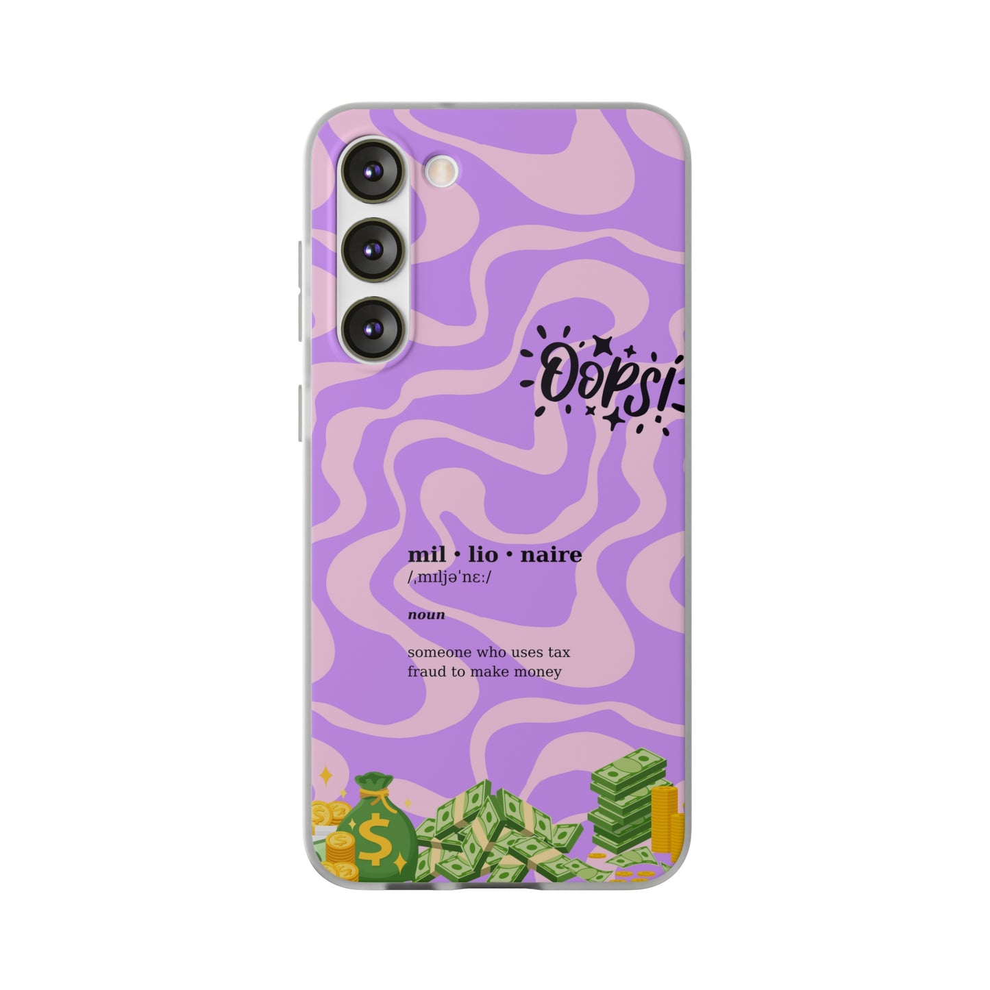 "Millionaire Definition" High Quality Phone Case