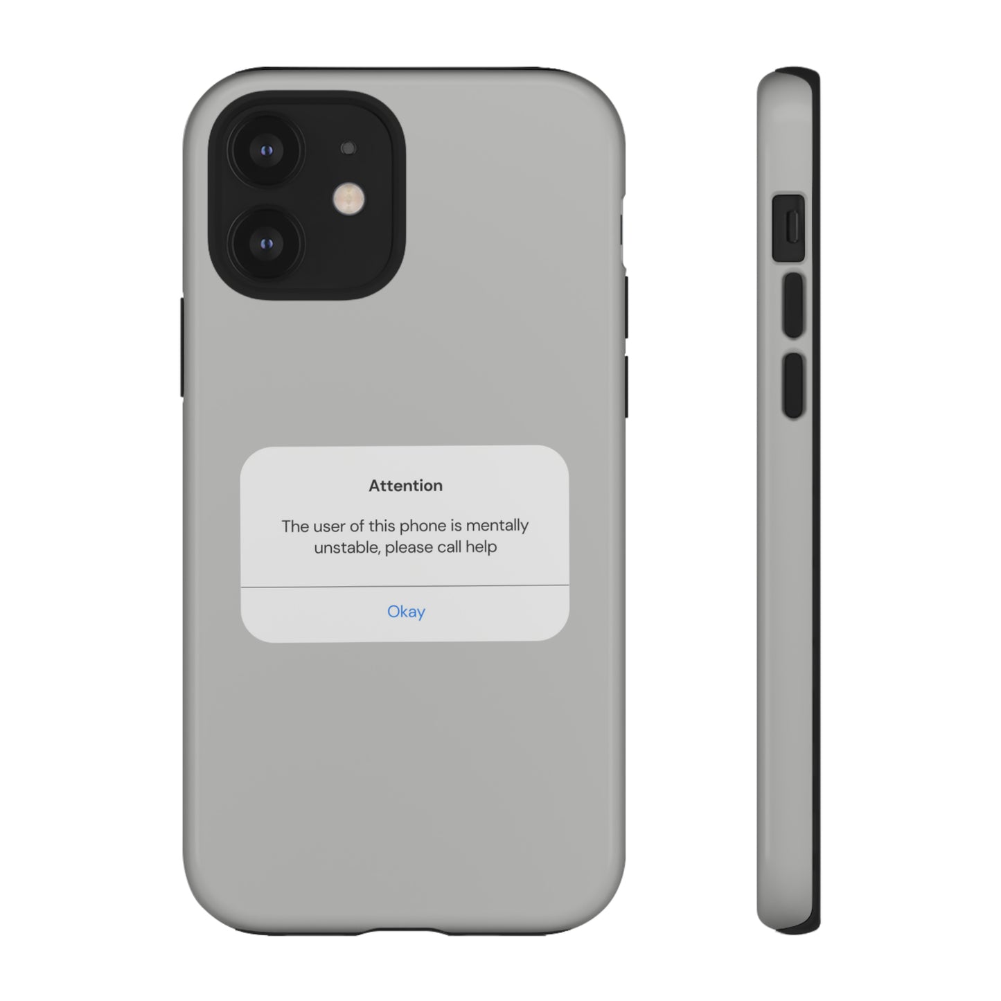 "Attention Notification" Premium Quality Phone Case