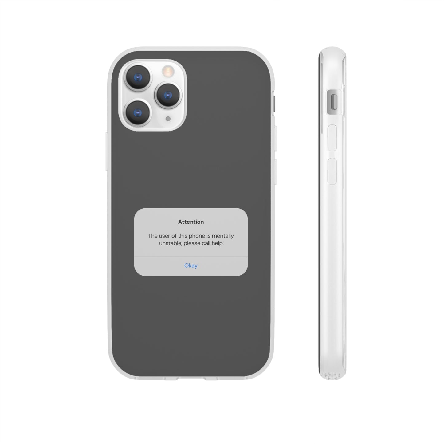 "Attention Notification" High Quality Phone Case