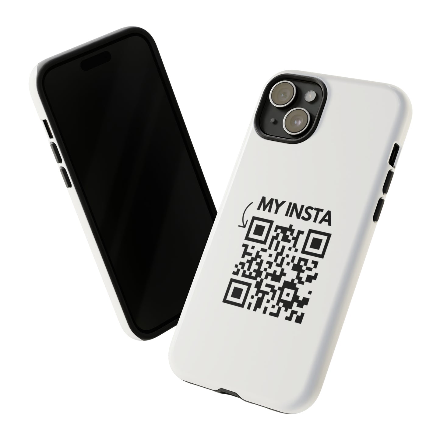 "Scan for Rick Roll" Premium Quality Phone Case