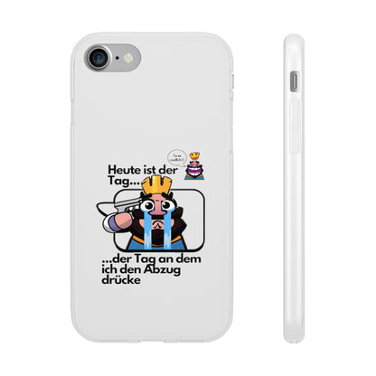 "Heute ist der Tag ... der Tag an dem ich den Abzug drücke" High Quality Phone Case