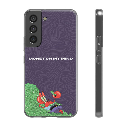 "Money on my mind" High Quality Phone Case