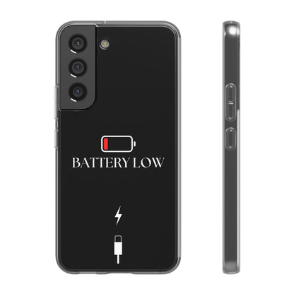 "Battery Low" High Quality Phone Case