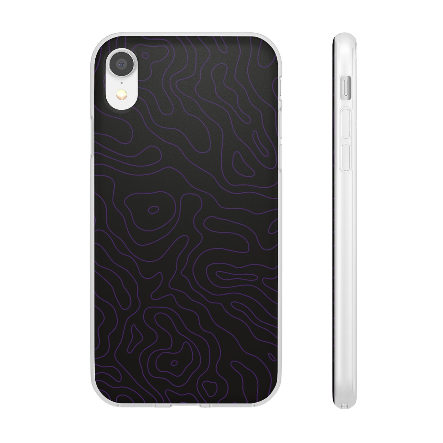 "Purple Topography" High Quality Phone Case