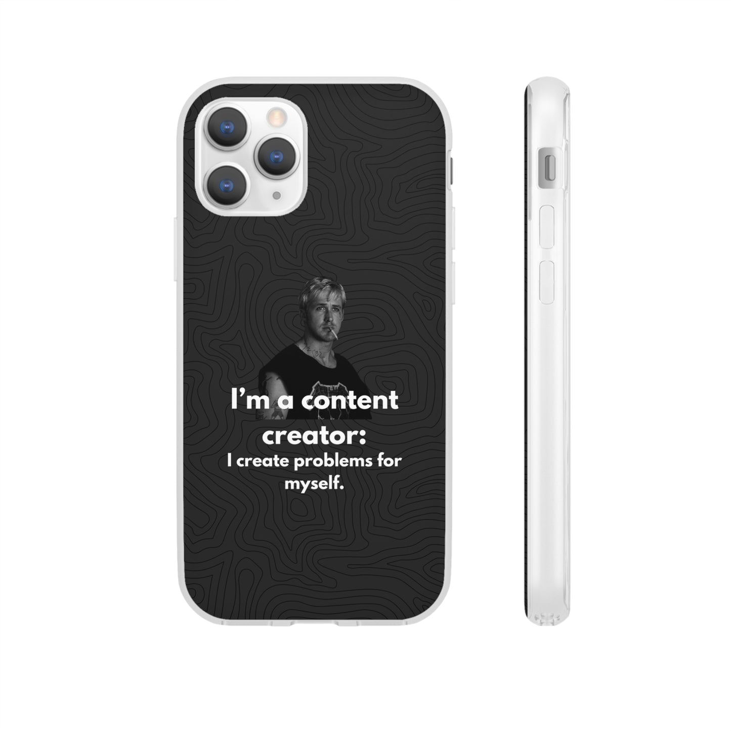 "I'm a content creator" High Quality Phone Case