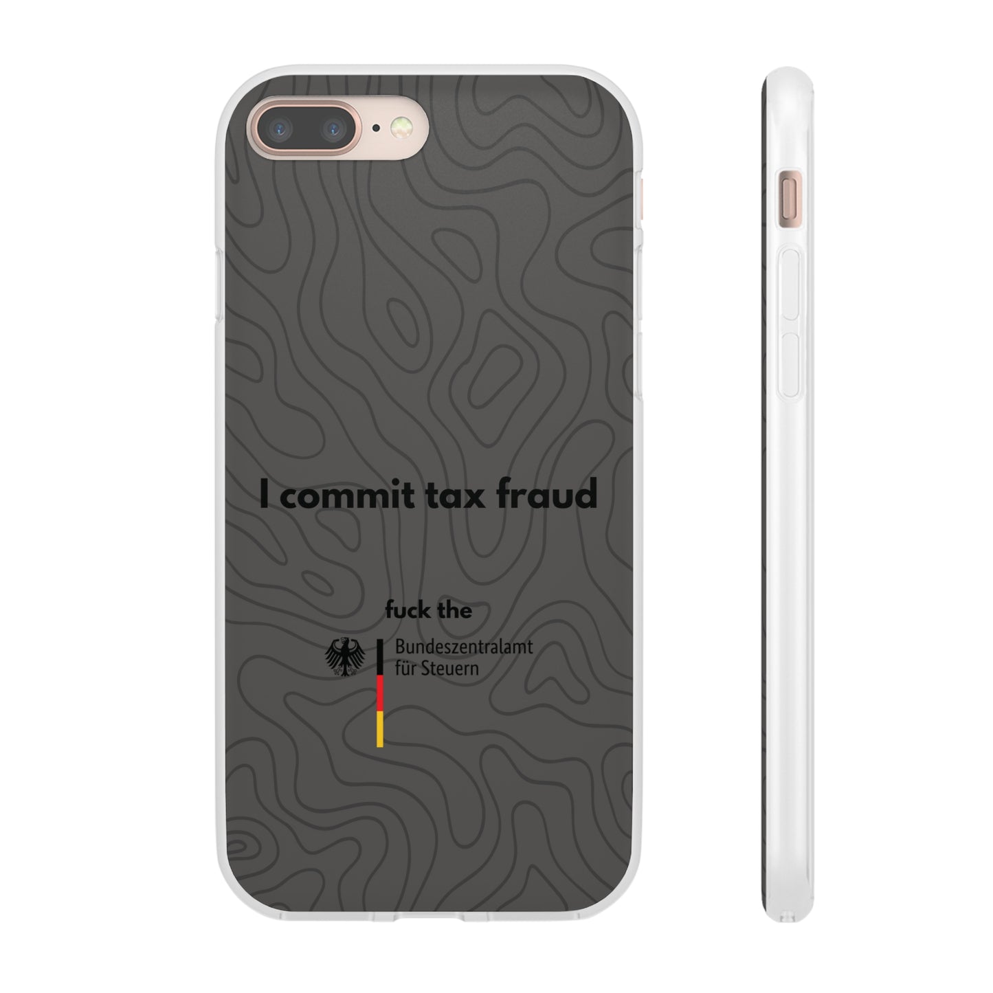 "I commit tax fraud" High Quality Phone Case