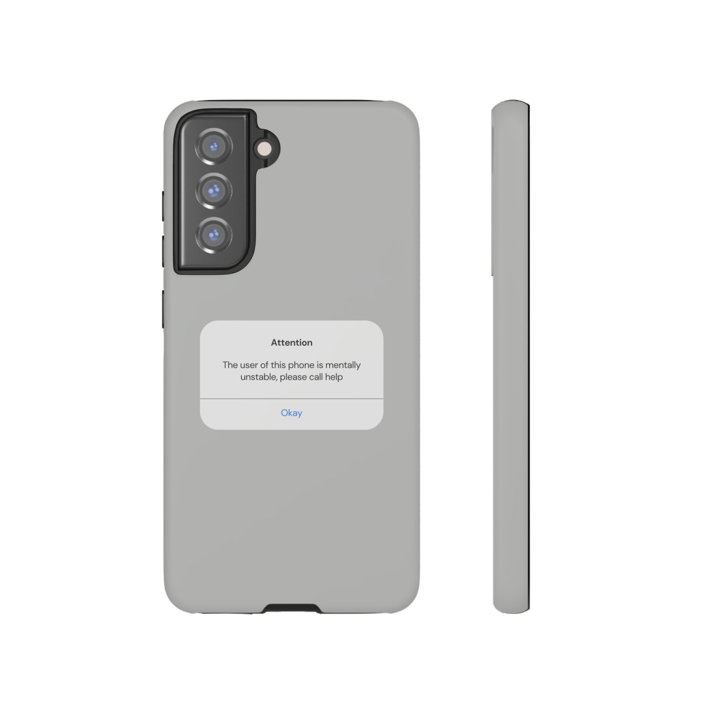 "Attention Notification" Premium Quality Phone Case