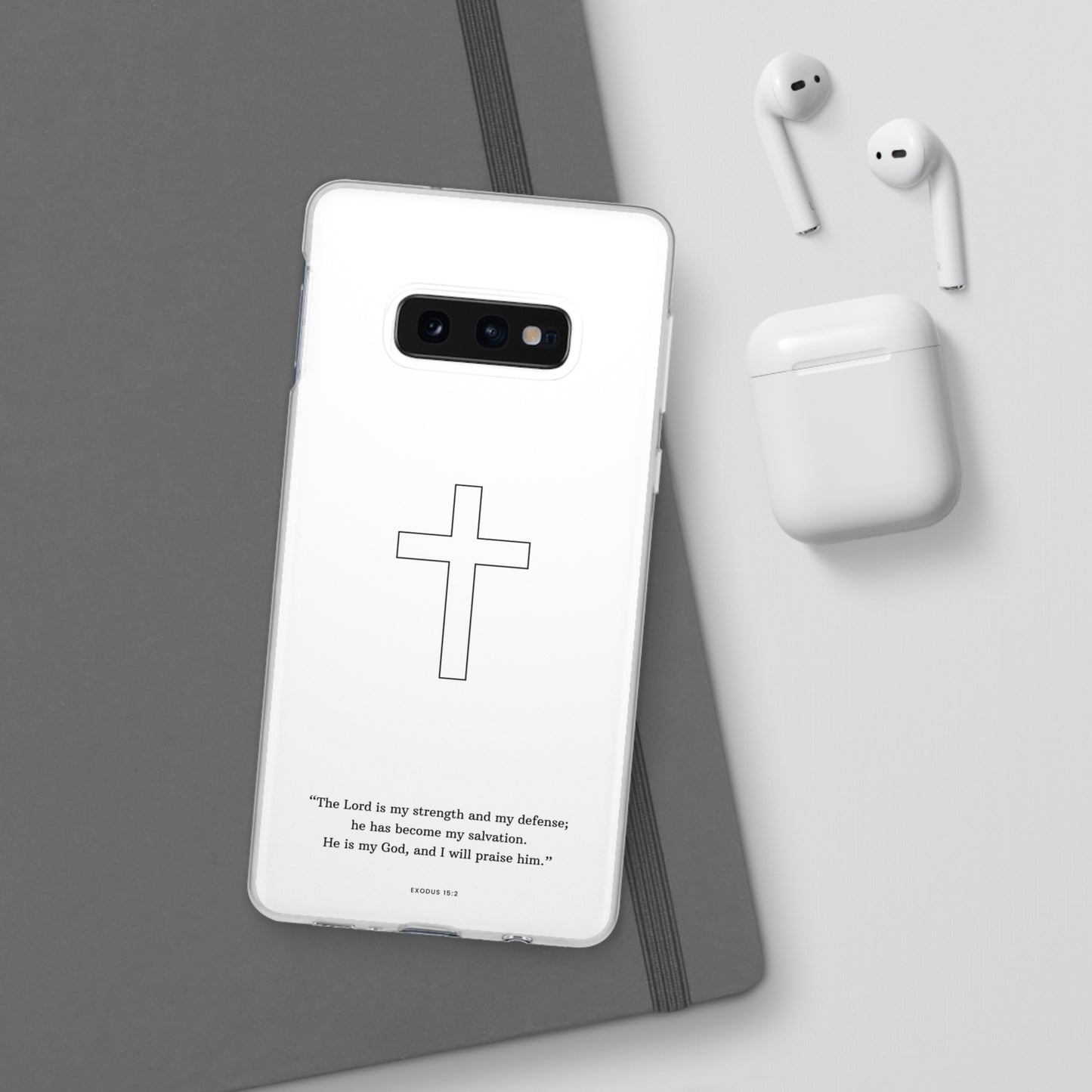 "Exodus 15:2" High Quality Phone Case