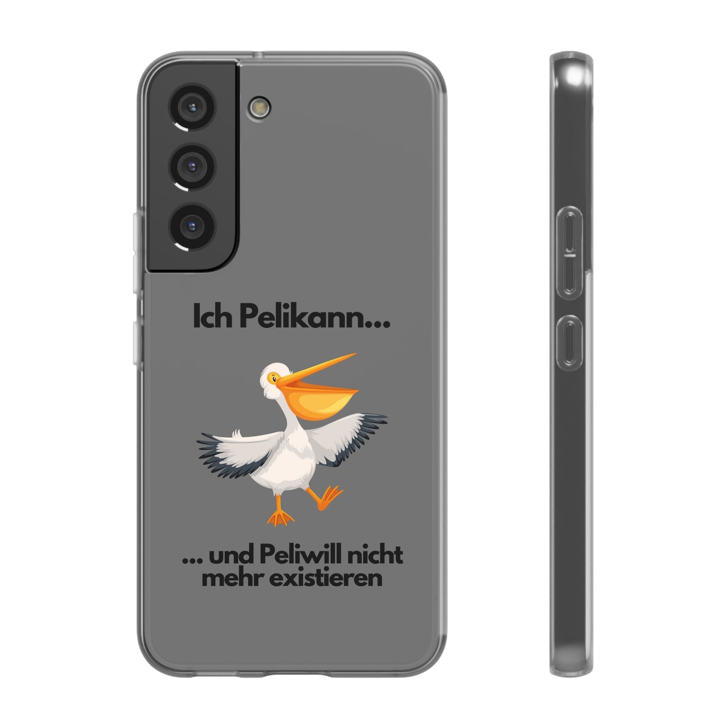 "Ich Pelikann..." High Quality Phone Case