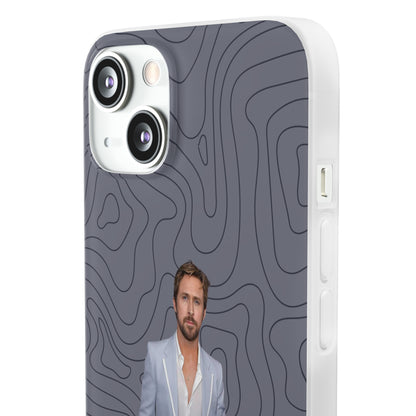 "Ryan Gosling blue" High Quality Phone Case