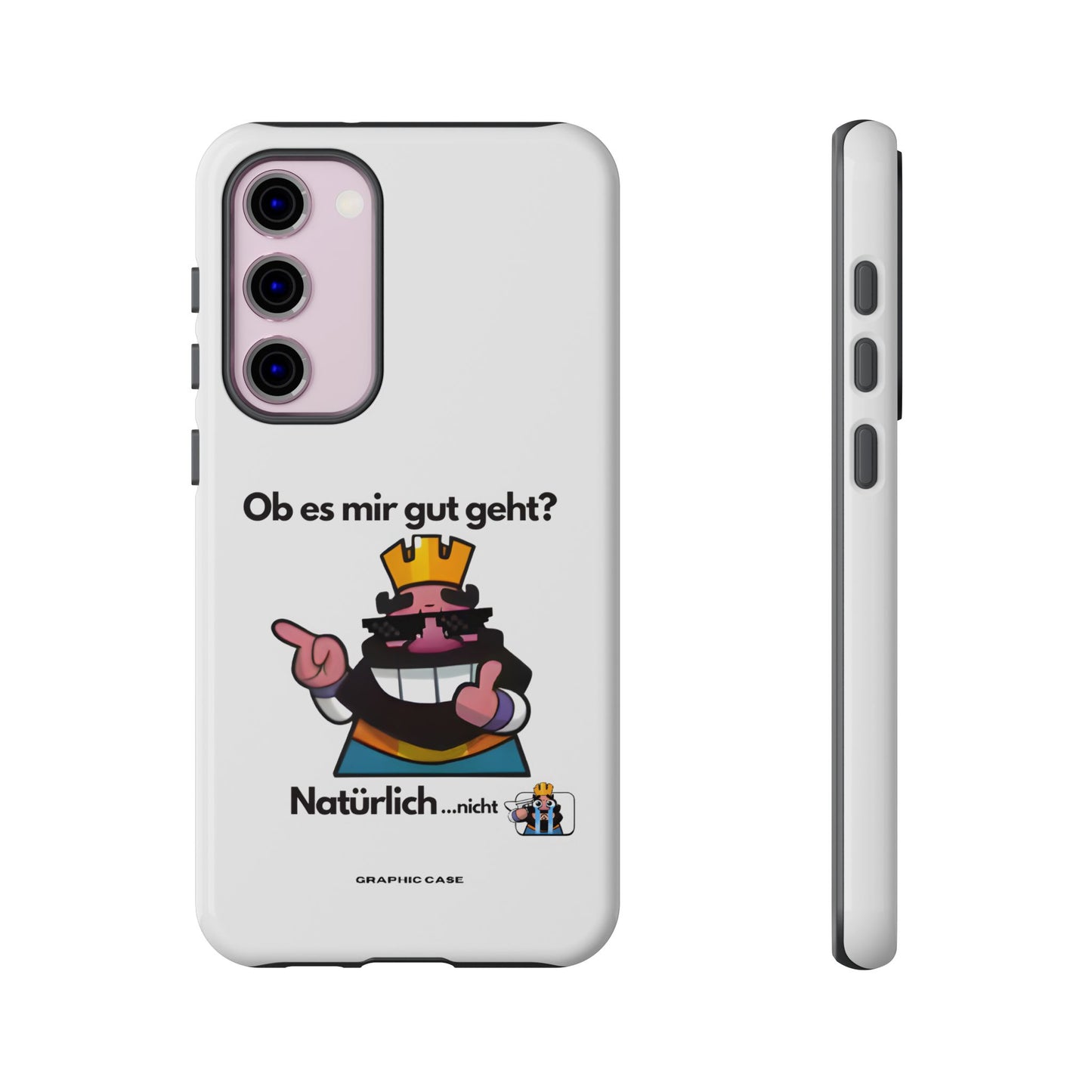 "Ob es mir gut geht?" Premium Quality Phone Case