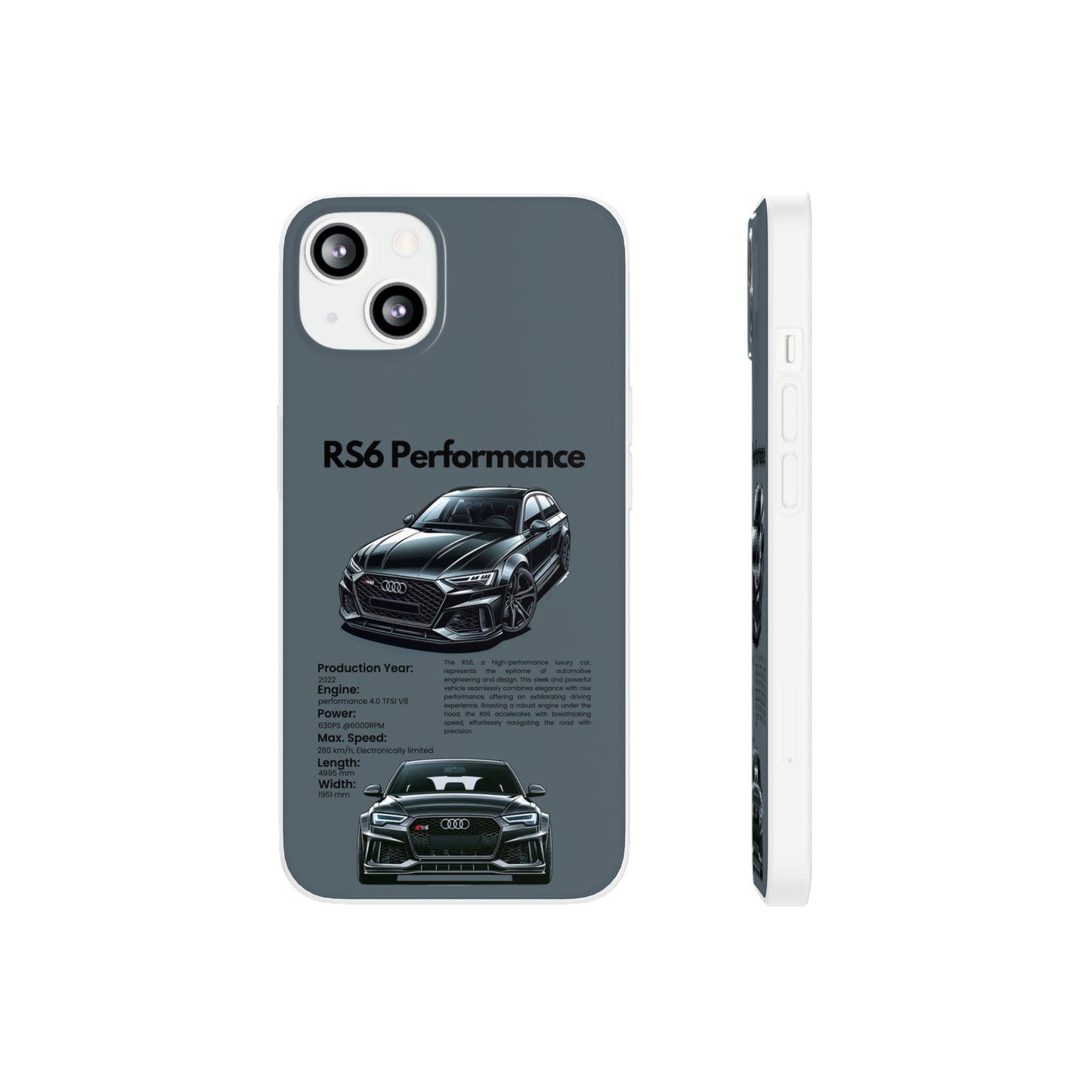 "RS6 Performance" High Quality Phone Case