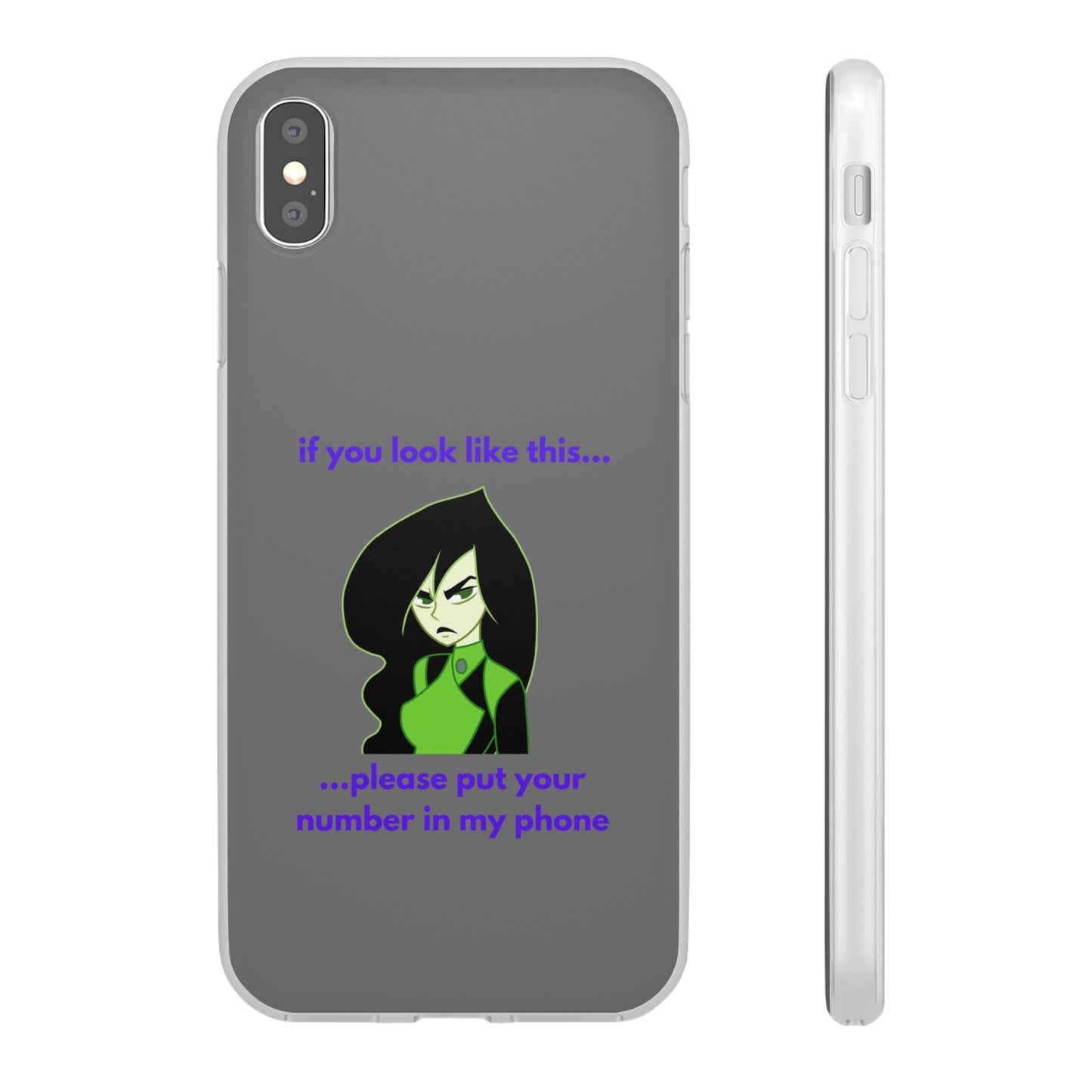 "If you look like this..." High Quality Phone Case