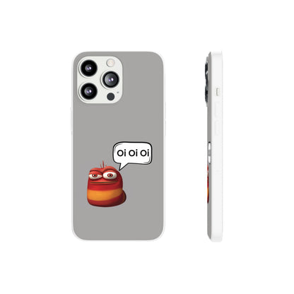 "Oi Oi Oi Red Larva" High Quality Phone Case