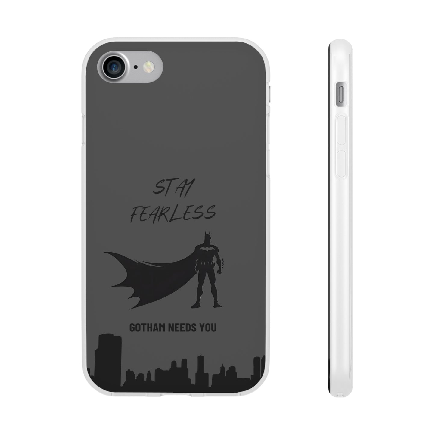 "Stay fearless, Gotham needs you" High Quality Phone Case