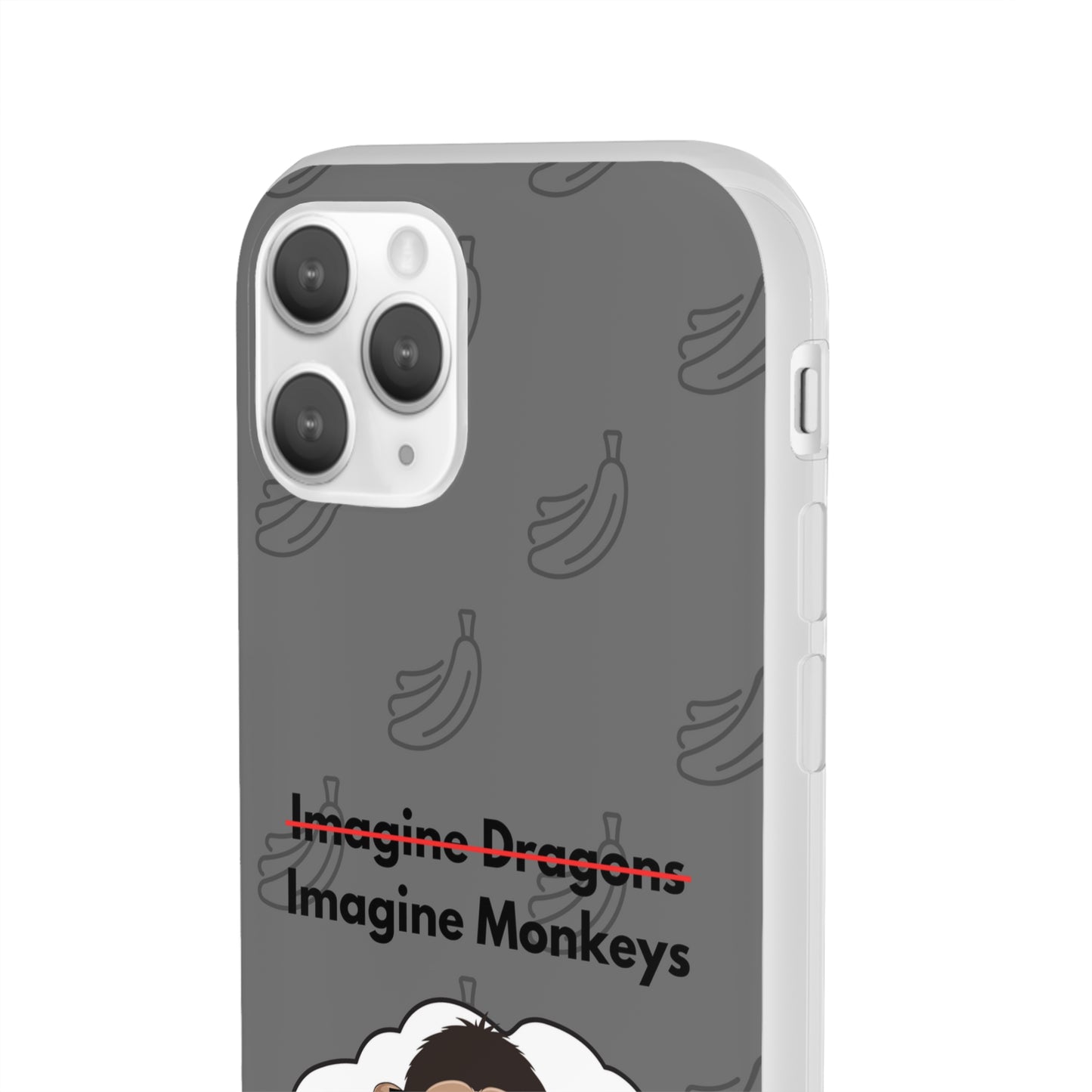 "Imagine Monkeys" High Quality Phone Case