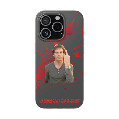 Dexter Middle Finger High Quality Phone Case