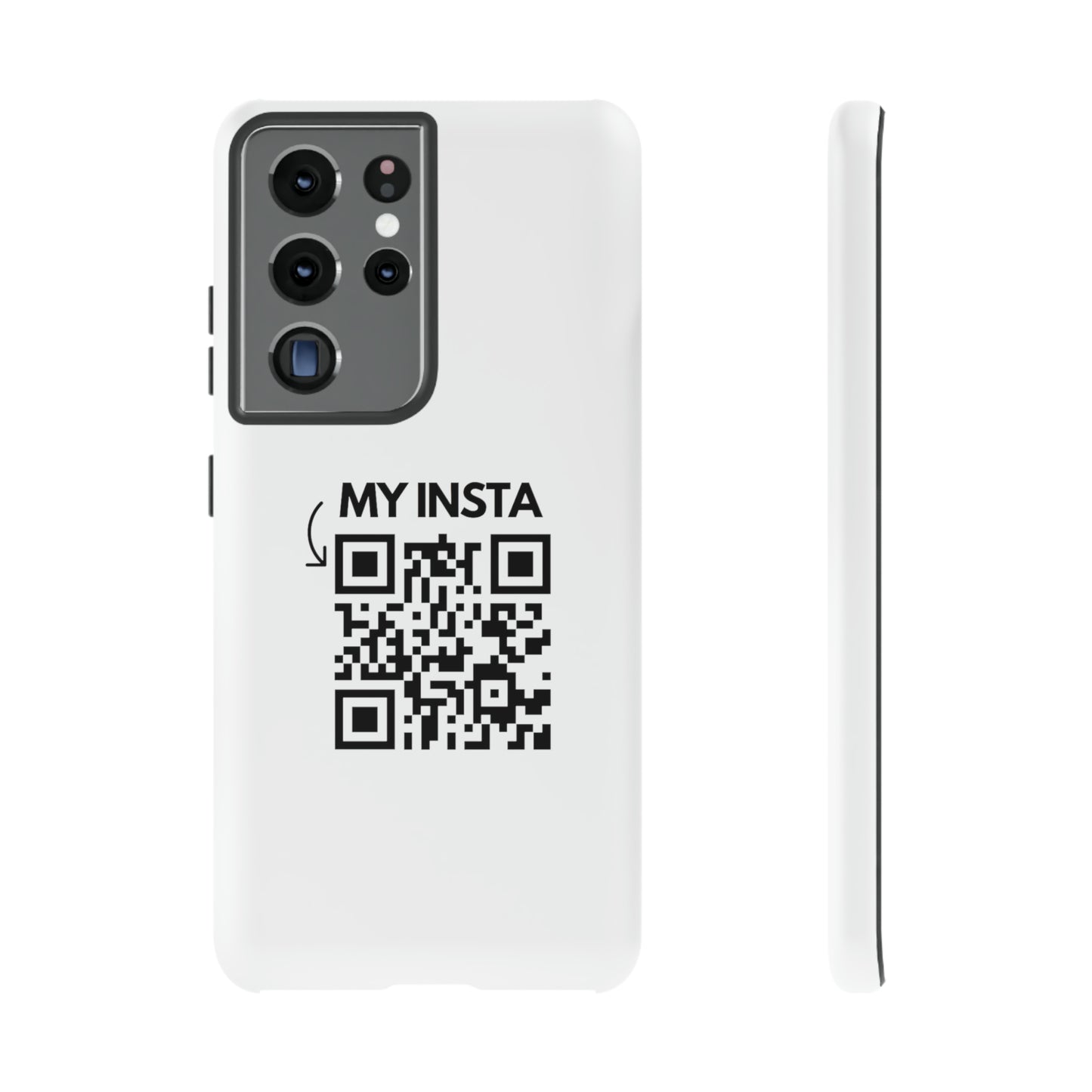 "Scan for Rick Roll" Premium Quality Phone Case