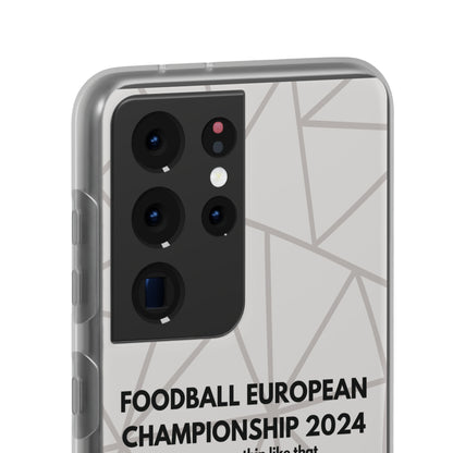 "Foodball European Championship" High Quality Phone Case