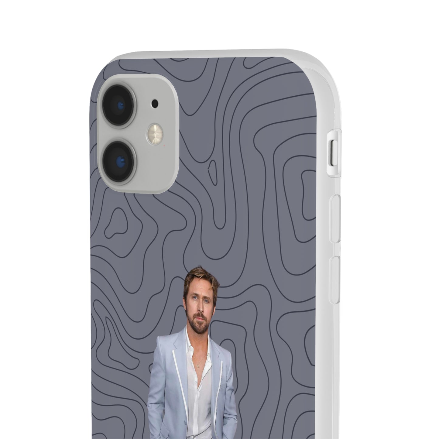 "Ryan Gosling blue" High Quality Phone Case